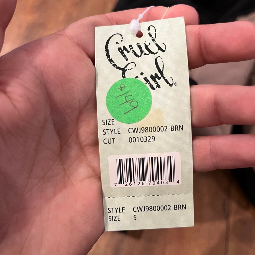 Cruel Girl Black and Red Top